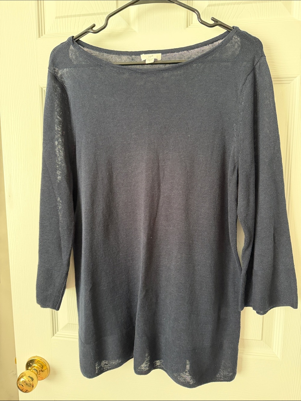 J Jill Lightweight Navy Women's Sweater -